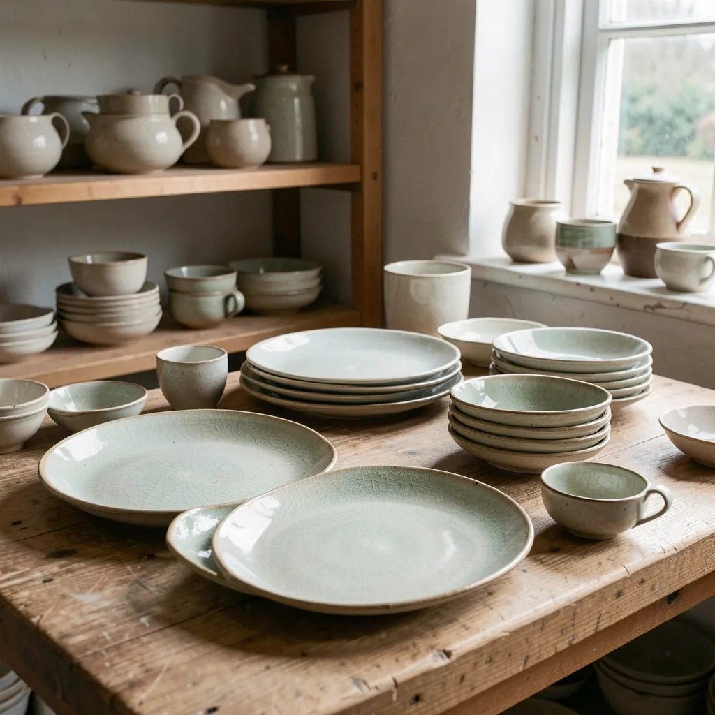 Handcrafted ceramic vessel